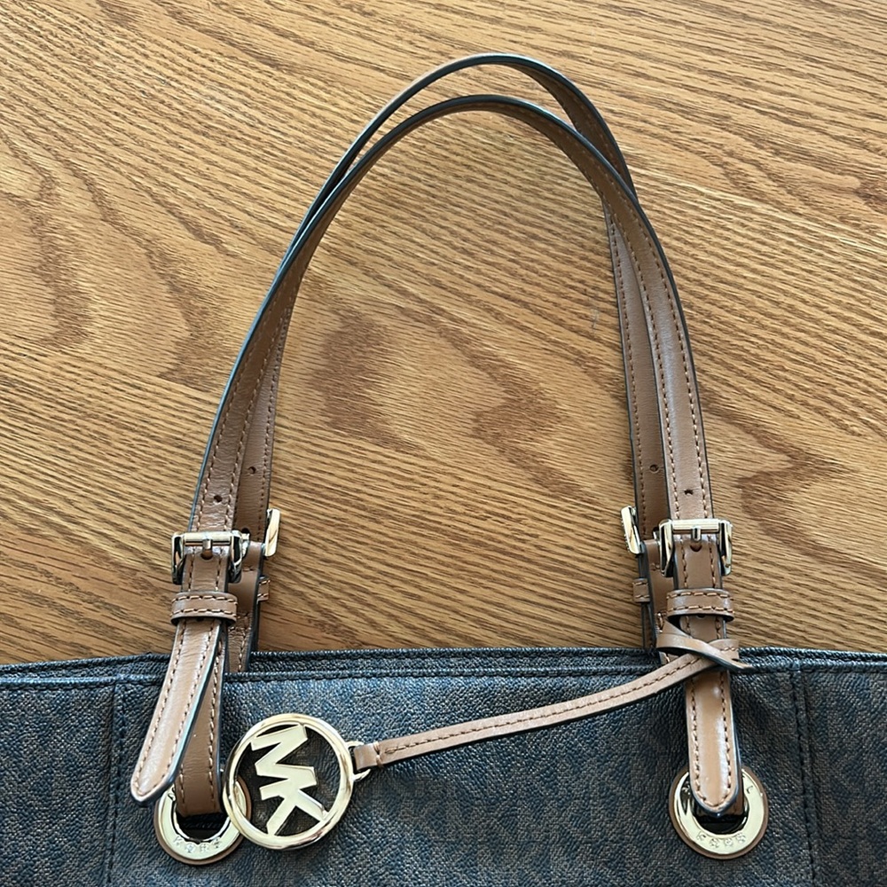 Michael Kors Brown Tote Purse - Picture 2 of 13